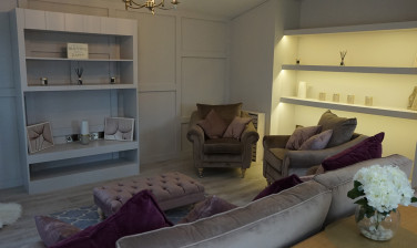La Belle Maison Living room area with sofas